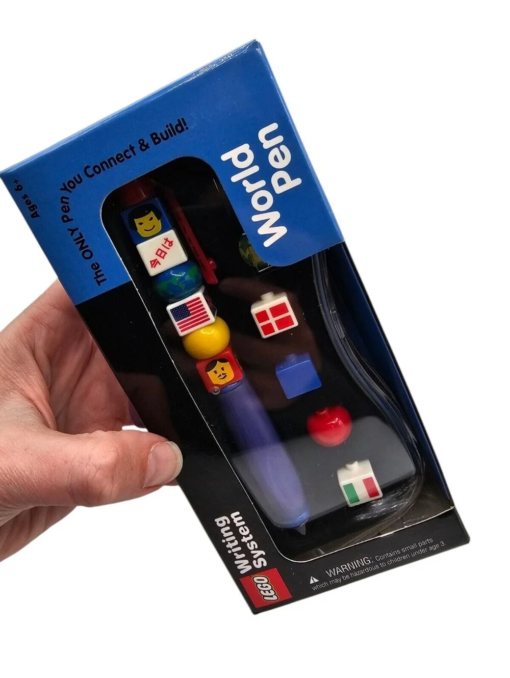 Rare LEGO Store Exclusive Writing System World Pen NEW